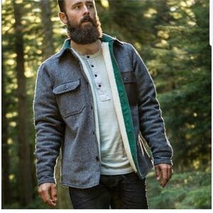 Woolrich x danner limited edition old growth collection mens wool jacket XL USA